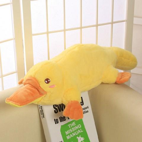 カモノハシ ぬいぐるみ かわいい 黄色 うつ伏せ抱き枕 アヒル もこもこ 子供 インテリア 添い寝枕 スーパソフト キャラクター こどもの日 50 1cm Ylyx1b0ad6 ラブストア 通販 Yahoo ショッピング