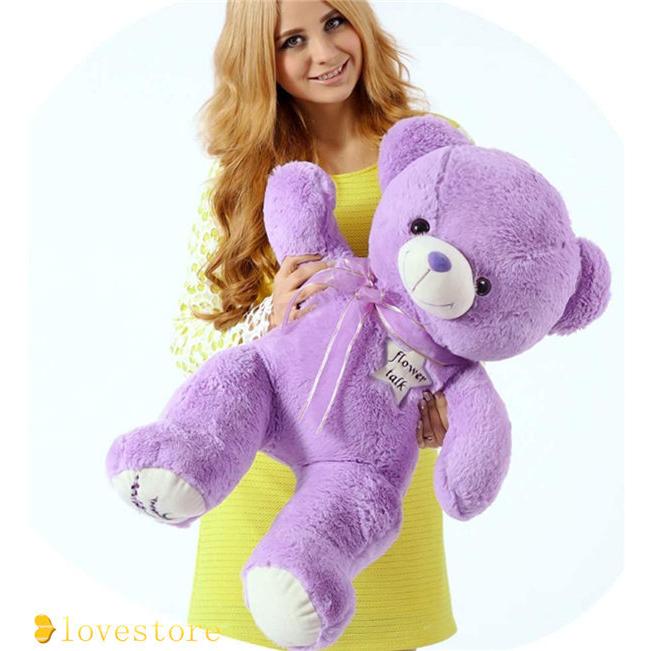 クマぬいぐるみ 特大くま熊 紫 テディベア ラベンダー香り付き 大きい 動物 ぬいぐるみ 人気キャラクター お誕生日プレゼント 添い寝 Ylyx1fa25d43e ラブストア 通販 Yahoo ショッピング