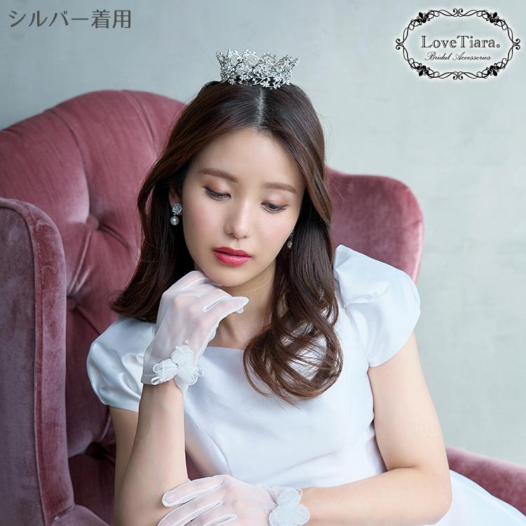 クラウン ティアラ 子供用 髪飾り 結婚式 文化祭 卒業式 ウェディング 王冠 カチューシャ キッズ フラワーの画像
