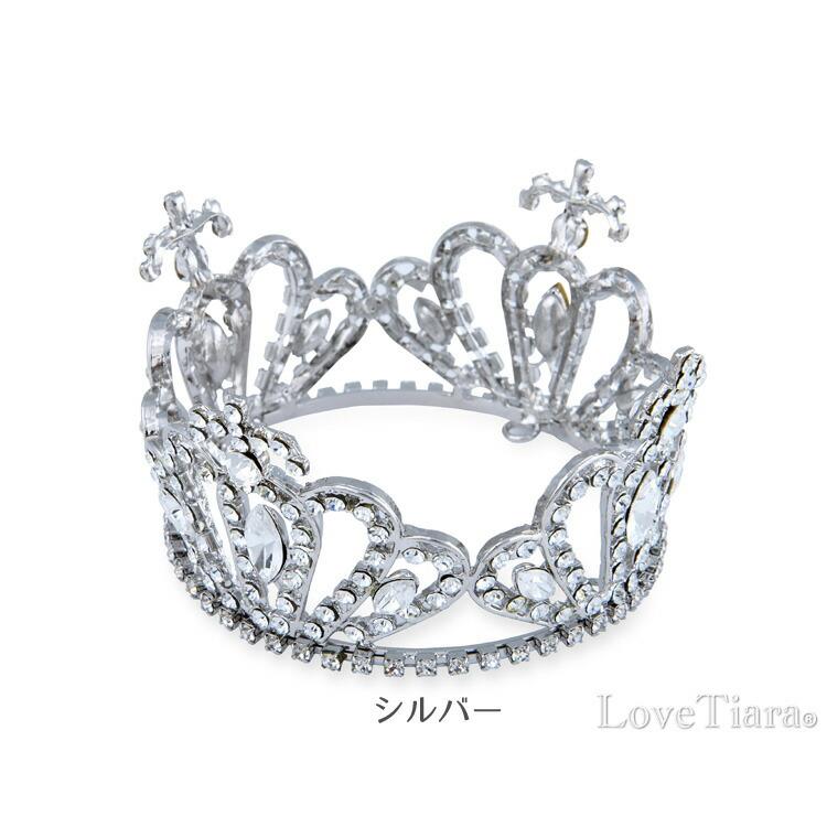 クラウン ティアラ 子供用 髪飾り 結婚式 文化祭 コーム 卒業式 ウェディング 王冠 カチューシャ キッズ ロイヤル |  | 03