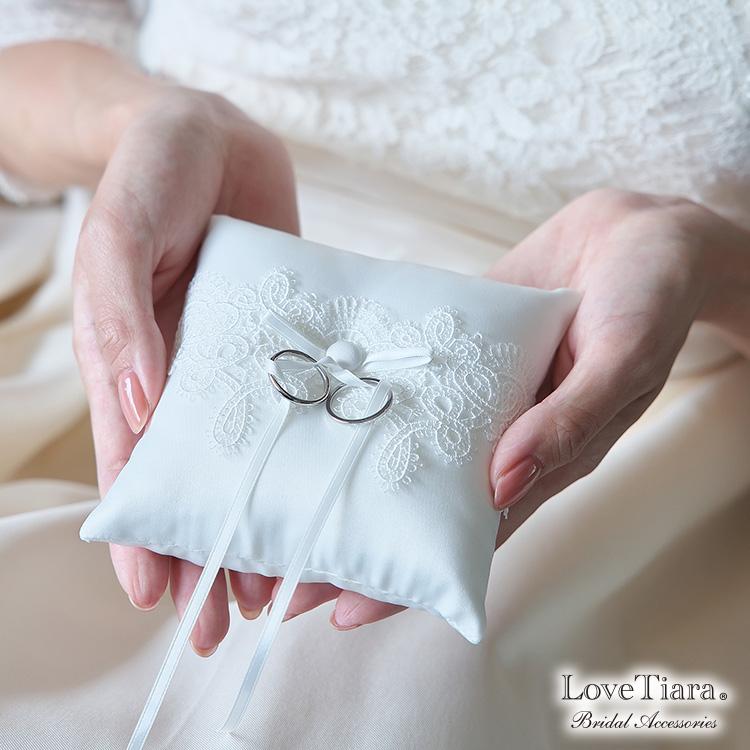 リングピロー リングクッション 完成品 おしゃれ 刺繍 ウエディング