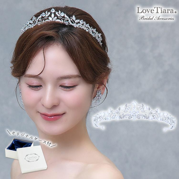 ティアラ カチューシャ 髪飾り 結婚式 花嫁 ヘッドアクセサリー
