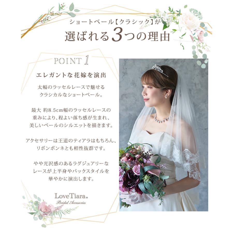 べール ウエディング 結婚式 ウェディング ロング ミディアム 60 80