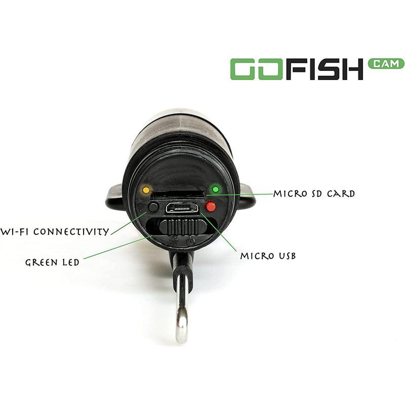 ブランド Go FISH CAM ゴーフィッシュカム 防水 水中カメラ 長時間バッテリー 暗闇撮影 64GB Micro SDカード対応 1080p 【M8682994260】(30954円)