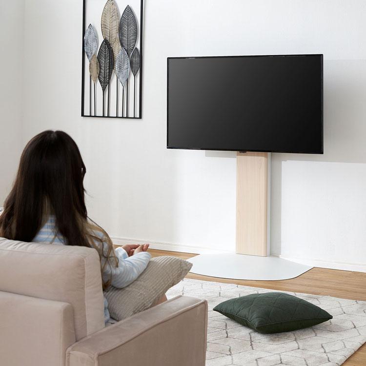 LOWYA テレビスタンド TVスタンド TV台 壁掛け風 壁寄せ 壁面