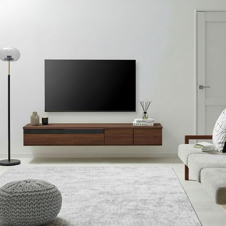 LOWYA（ロウヤ） テレビボード テレビ台 フロート 壁掛け 壁付け 浮い