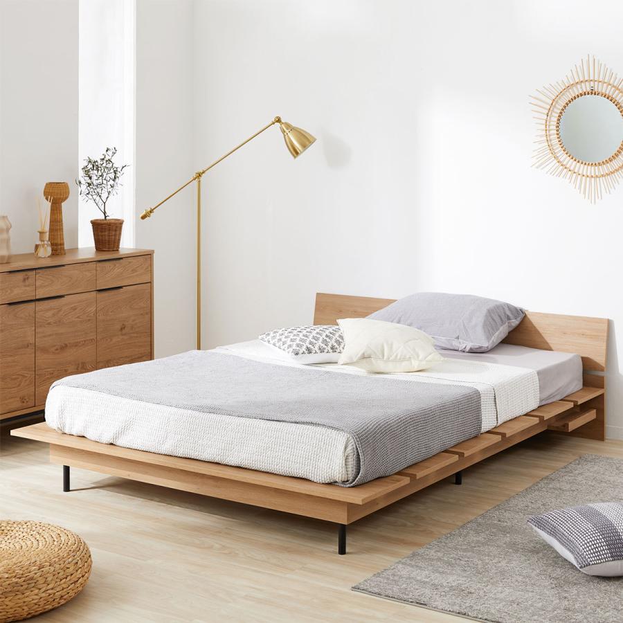 LOWYA ベッドフレーム セミダブル 【公式通販】