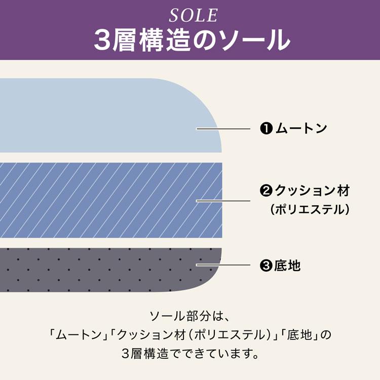 ムートンスリッパ ムートン あったか 冷え対策 北欧風 おしゃれ 暖かい リアルファー 天然素材 レディース メンズ スリッパ ルームシューズ ロウヤ LOWYA｜low-ya｜13