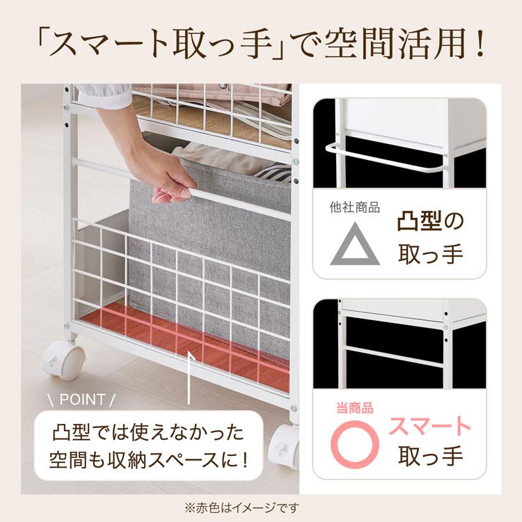 LOWYA（ロウヤ） ワゴン 収納 ワゴン収納 押し入れ収納 クローゼット