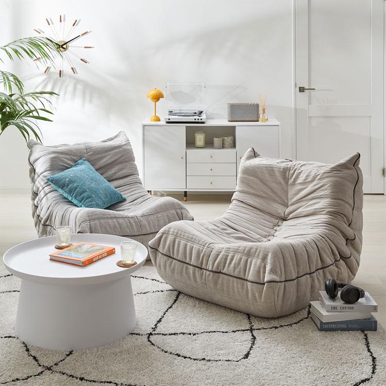 LOWYA（ロウヤ） ソファー ローソファー フロアソファー 一人掛け