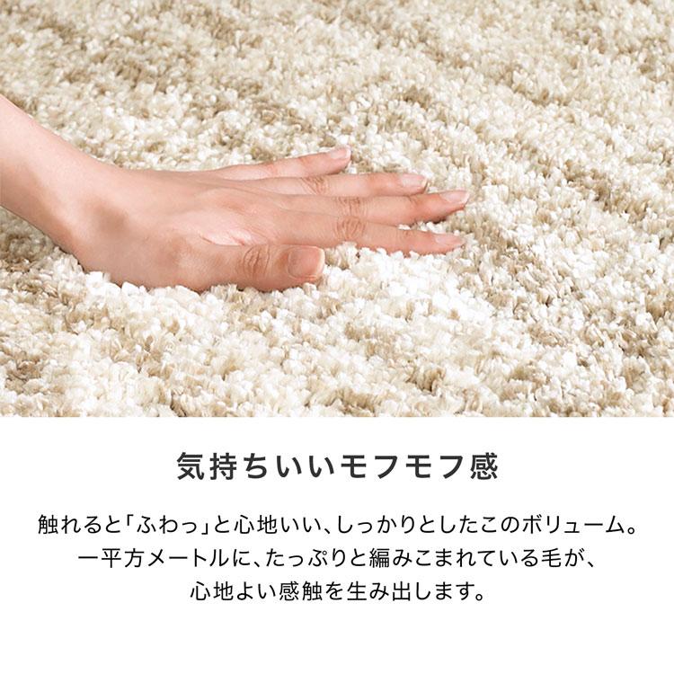 LOWYA（ロウヤ） ラグ 140×200 アンダーラグセット Sサイズ カーペット