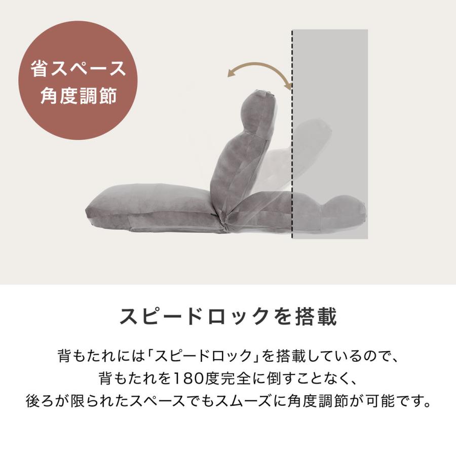 座椅子 座いす リクライニング ハイバック チェア チェアー 1人掛け 一人用 座イス コンパクト 一人暮らし かわいい おしゃれ こたつ コタツ | LOWYA | 11
