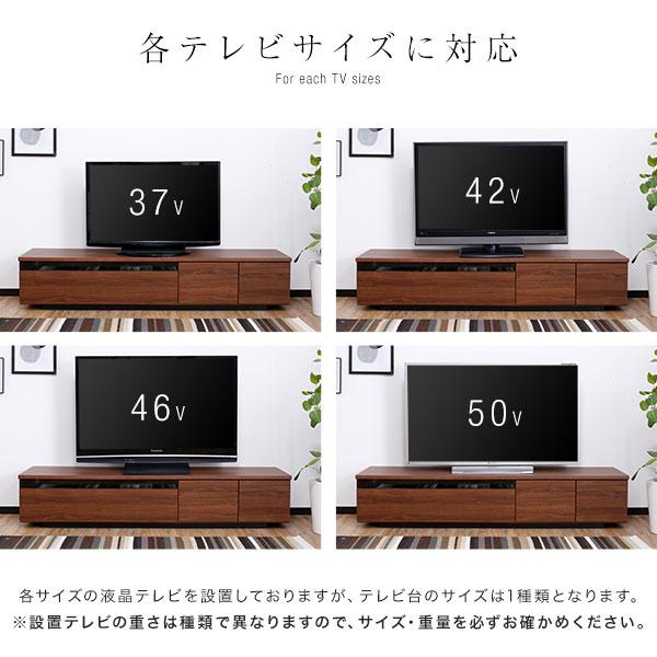 LOWYA（ロウヤ） テレビ台 ローボード 完成品 180cm 180 おしゃれ AV