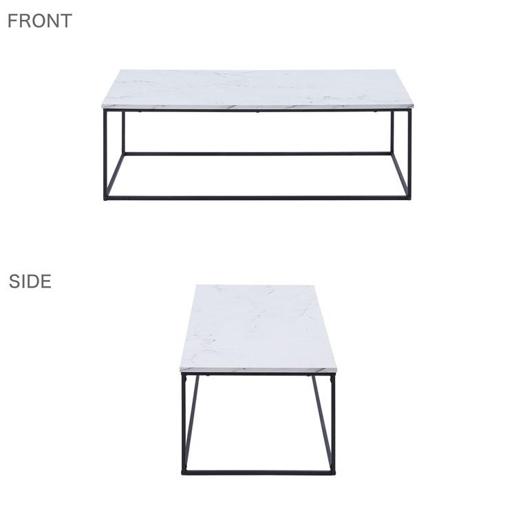 LOWYA ローテーブル 大理石柄 ホワイト Amazon.co.jp: LOWYA ロウヤ テーブル センターテーブル ローテーブル