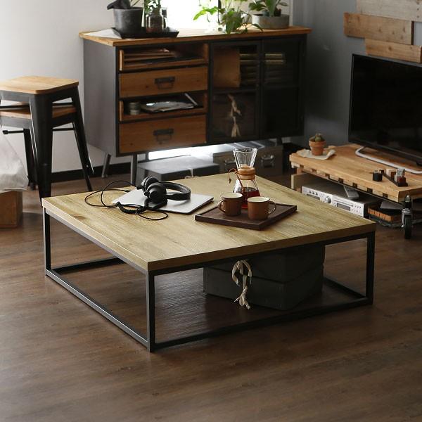 LOWYA（ロウヤ） テーブル リビング ロー おしゃれ センター 木製