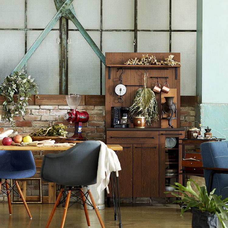 食器棚 キッチンボード おしゃれ キッチンキャビネット レンジ台 キッチン収納 キッチンラック ダイニングボード 収納