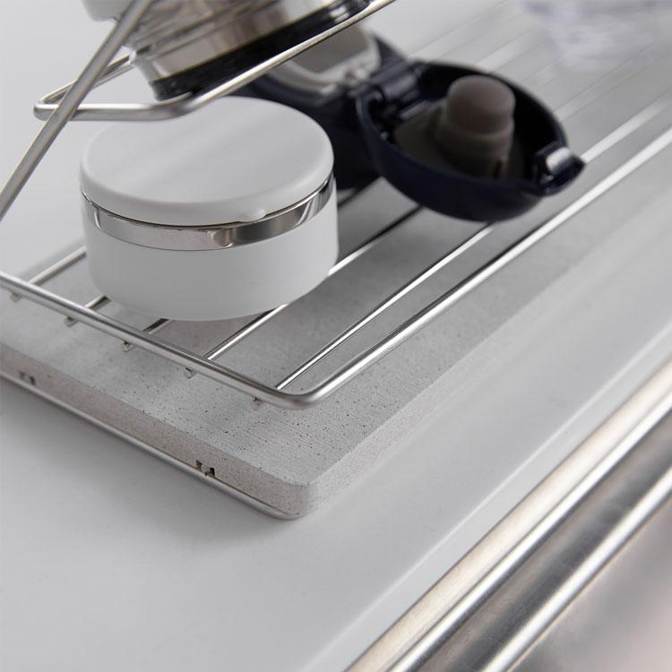 【未使用】LOWYA 燕三条水切りラック デラックスタイプ Amazon｜LOWYA ロウヤ 突っ張り 水切りラック キッチン