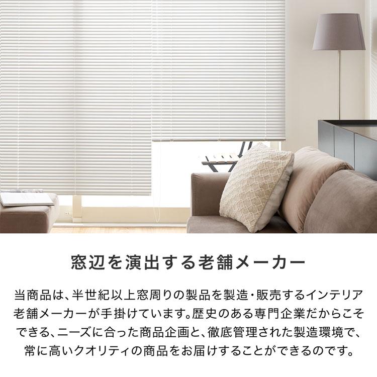 LOWYA ブラインド アルミ カーテン 遮光 遮熱 幅160 ホワイト