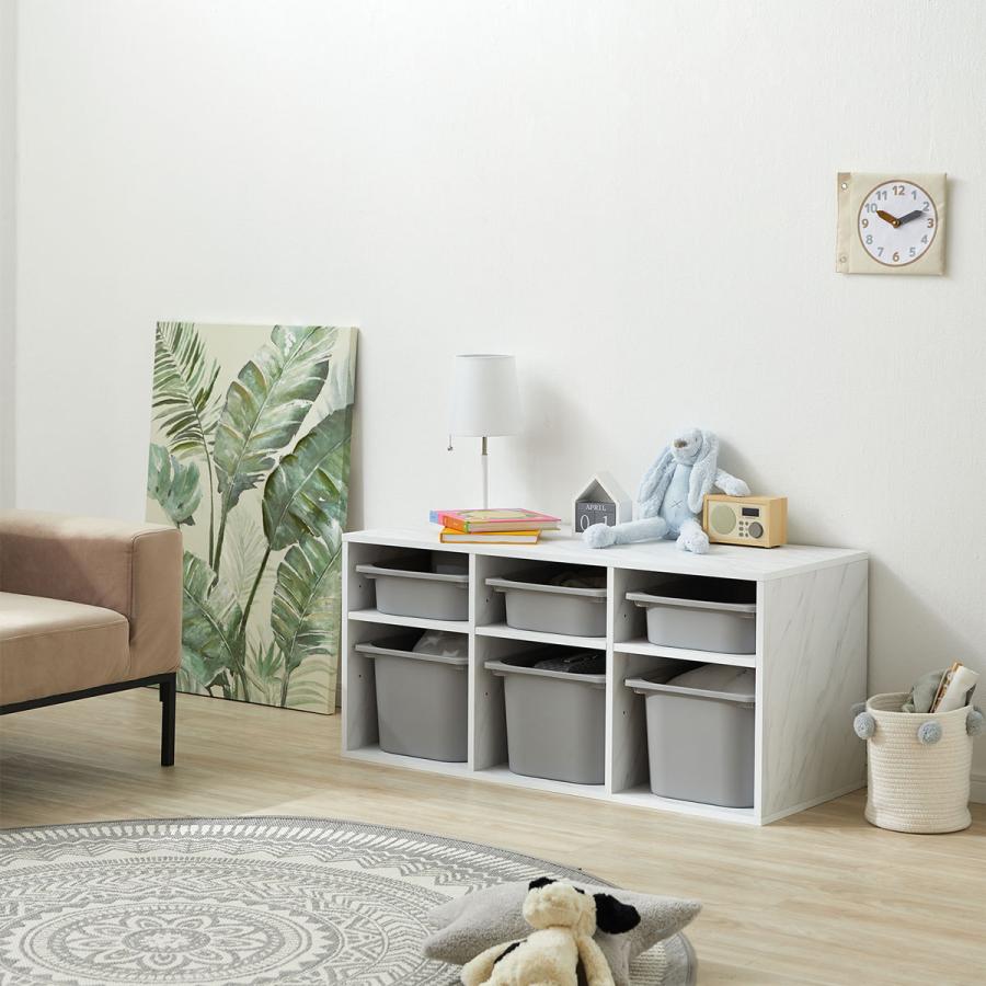 おもちゃ収納 収納棚 カラーボックス かわいい 幅99cm リビング収納 棚 おしゃれ チェスト シェルフ ボックス 収納ボックス ナチュラル ロウヤ Lowya Lowya Paypayモール店 通販 Paypayモール