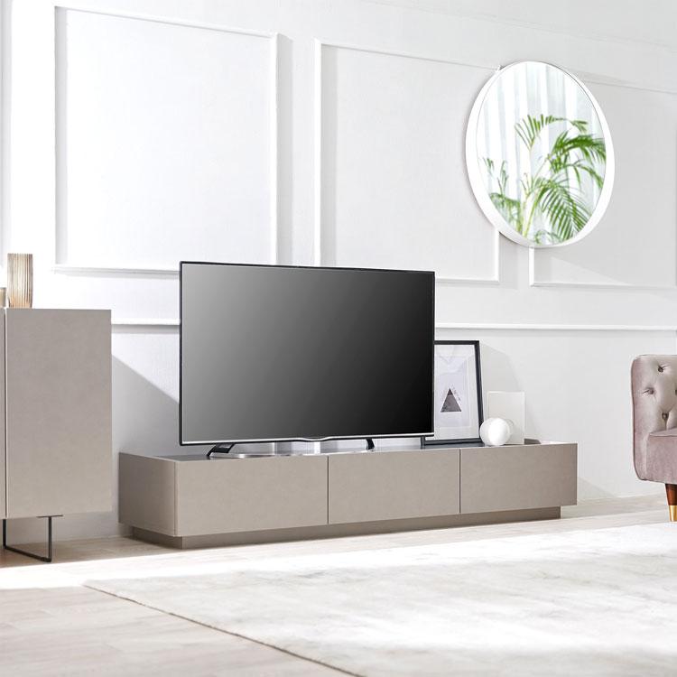 LOWYA テレビ台 テレビボード 180cm レザー風 ローボード LOWYA テレビ台 テレビボード 180cm レザー風 ローボード