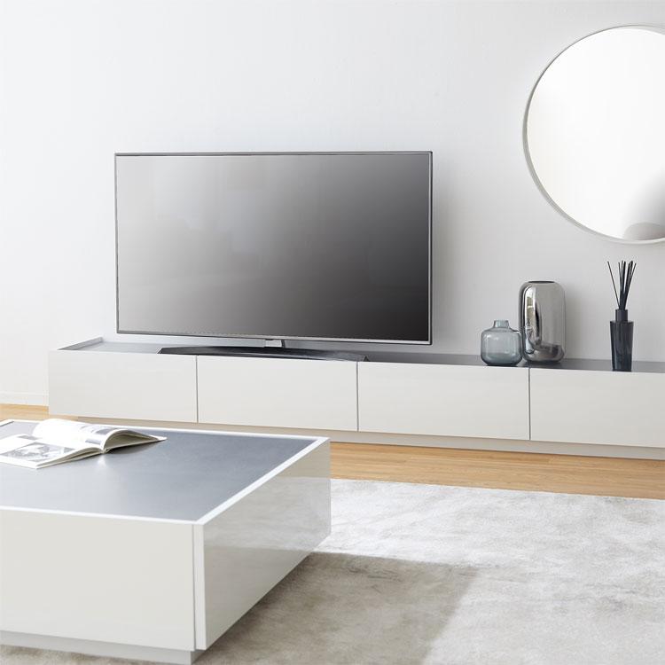 LOWYA テレビ台 テレビボード 240cm 白 ホワイト ローボード LOWYA テレビ台 テレビボード 240cm 白 ホワイト ローボード