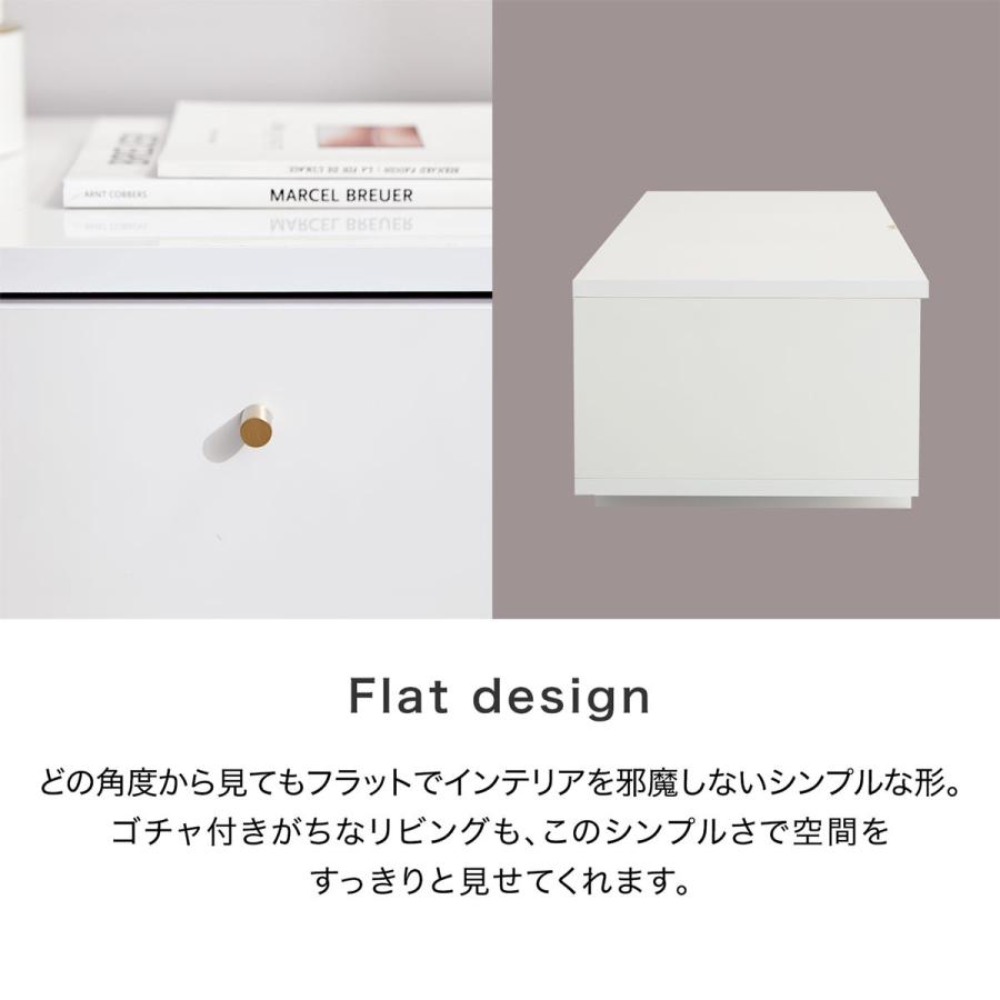 LOWYA テレビ台 テレビボード 180cm 白 ホワイト 真鍮