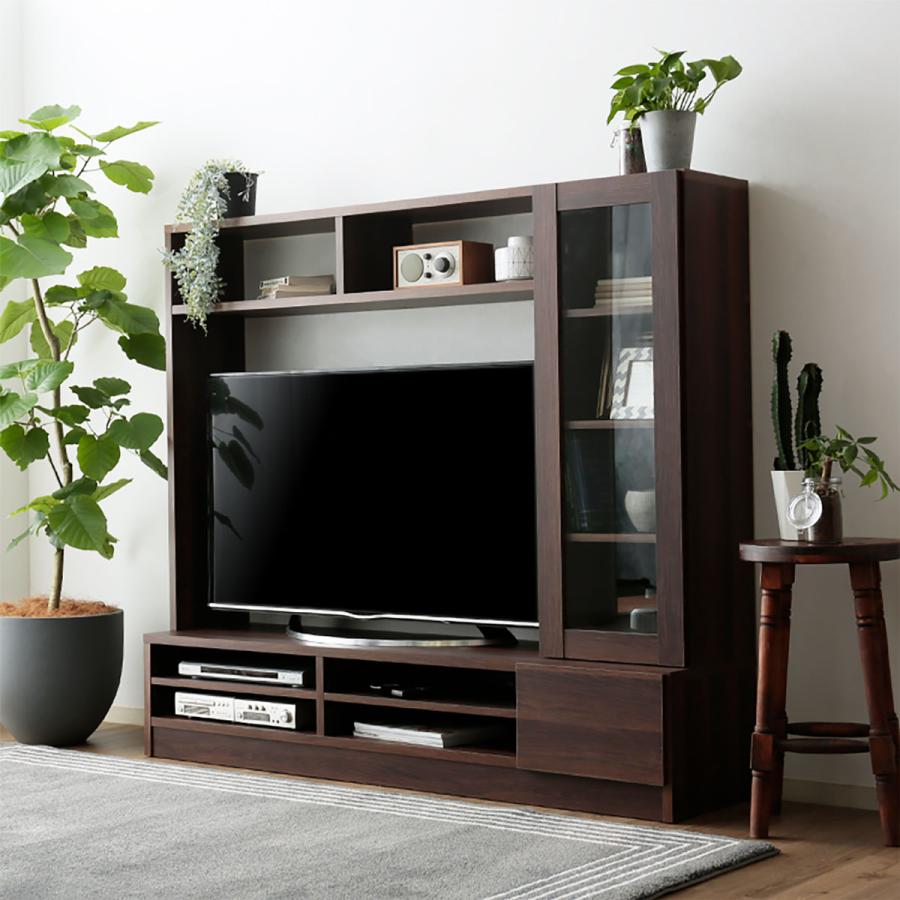 LOWYA（ロウヤ） テレビ台 ハイタイプ 壁面収納 テレビ 壁面 収納