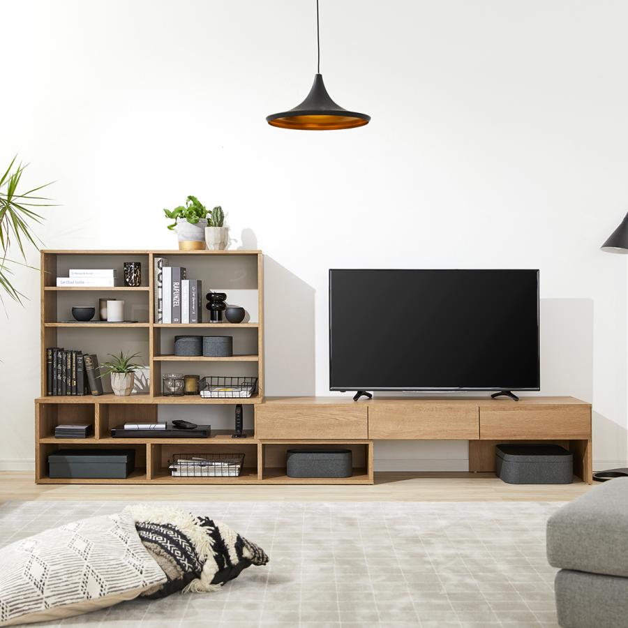 テレビ台 ハイタイプ おしゃれ 壁面収納 0cm 伸縮テレビ台 伸縮 テレビボード 65インチ 65型 Tv台 木製 Tvボード テレビラック ロウヤ Lowya Lowya Paypayモール店 通販 Paypayモール