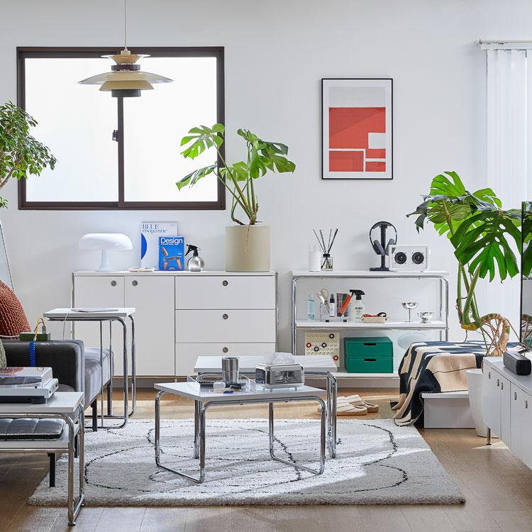 LOWYA（ロウヤ） テレビボード テレビ台 ローボード ステンレス 150cm