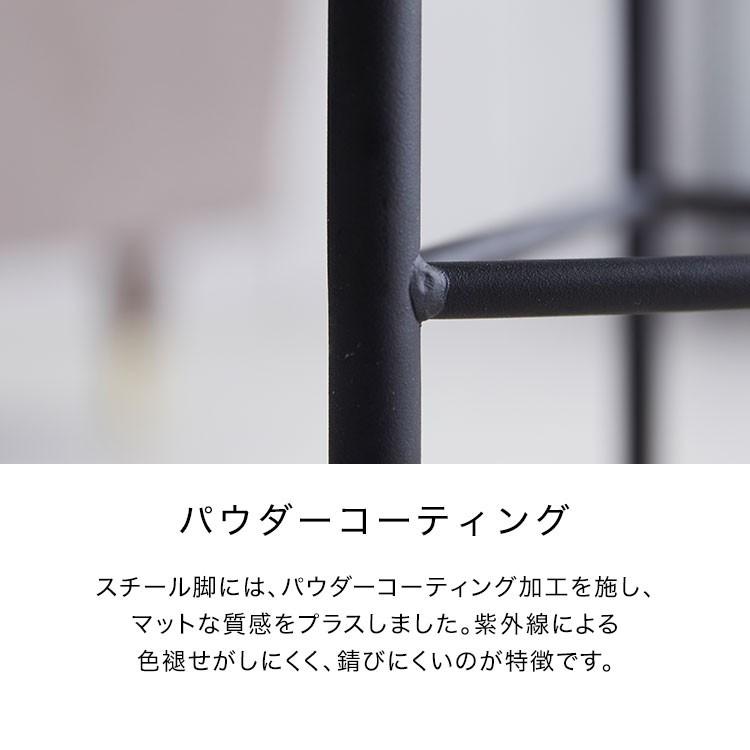 LOWYA（ロウヤ） テーブル サイドテーブル おしゃれ 大理石柄 スチール