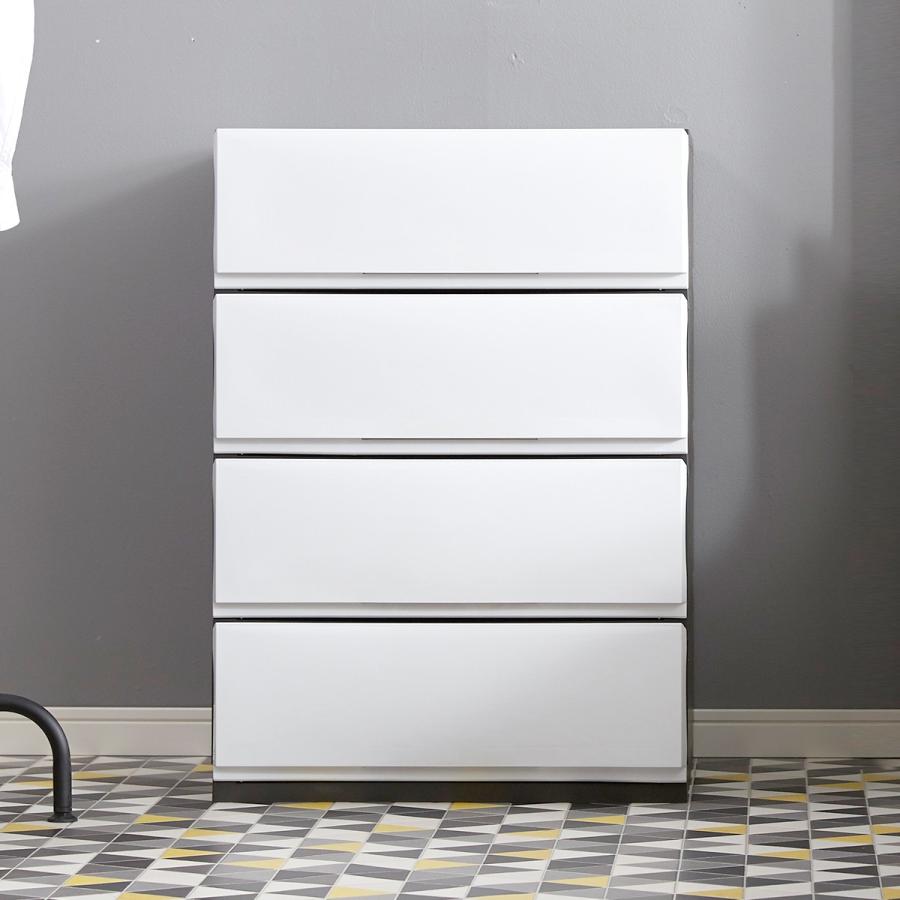 チェスト 衣類 収納 収納ボックス おしゃれ 棚 洋服収納 幅52cm 4段