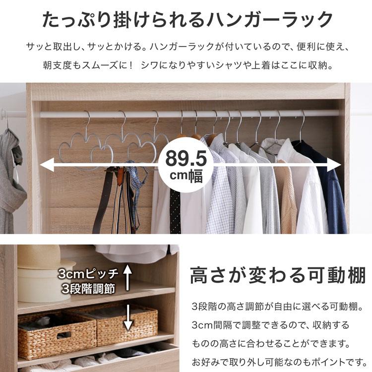LOWYA（ロウヤ） ハンガーラック おしゃれ クローゼット 洋服ラック