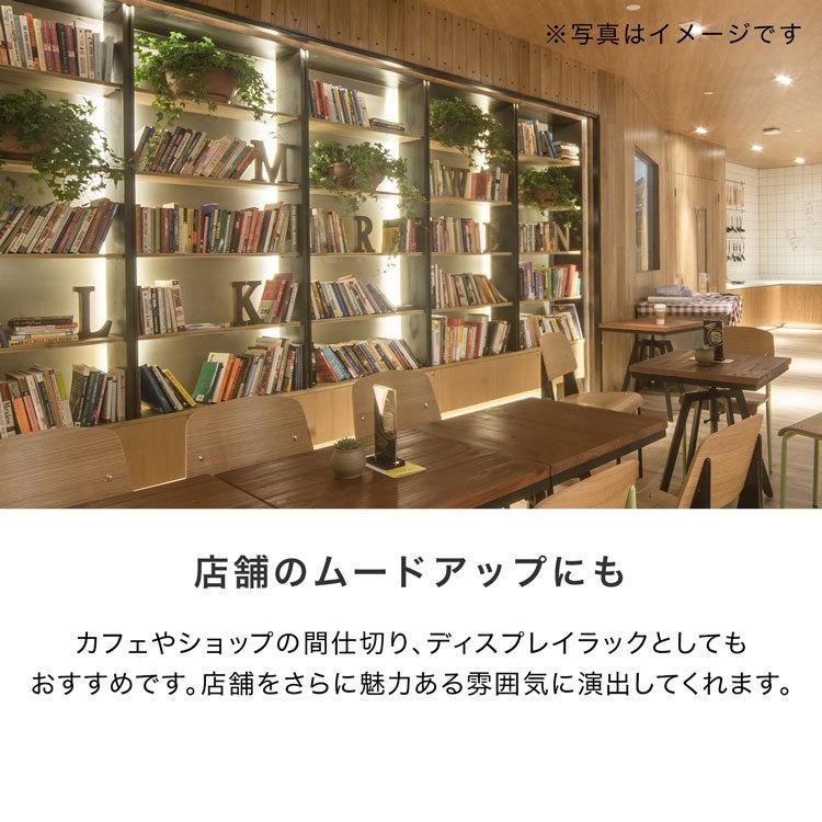 突っ張り 収納 おしゃれ ディスプレイラック 壁掛け 間仕切り パーテーション 壁面収納 棚 ラック スリム ディスプレイ 一人暮らし | LOWYA | 16