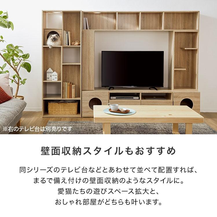 LOWYA（ロウヤ） キャットタワー キャットウォーク 猫家具 本棚 収納