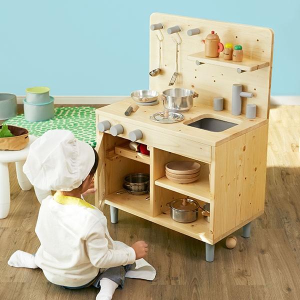 ままごと おままごと キッチン 木製 おもちゃ キッズ 知育玩具