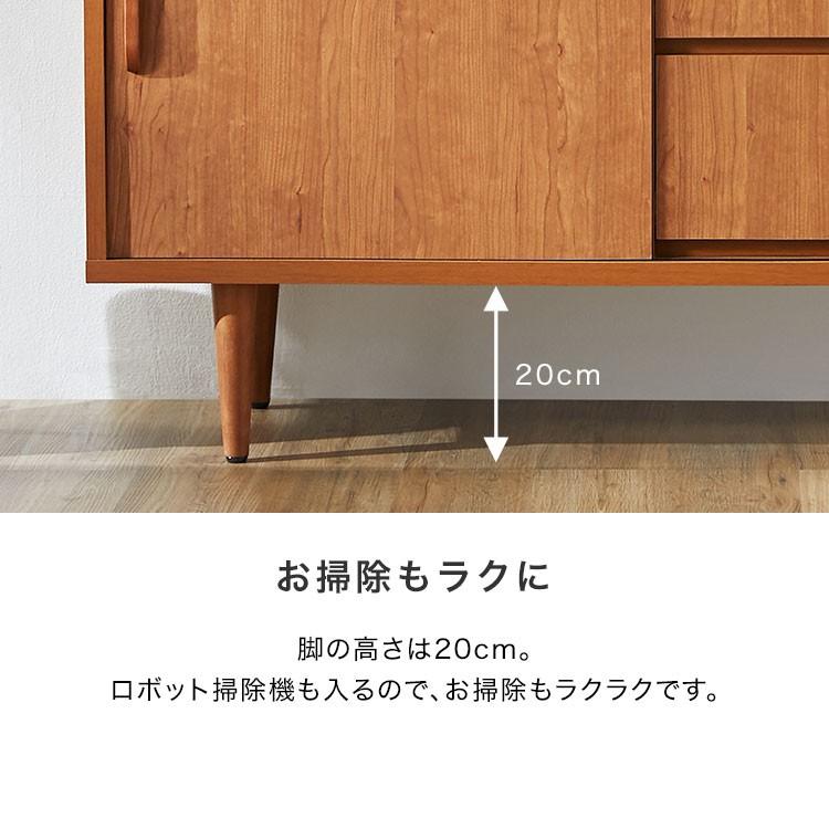 LOWYA サイドボード キャビネット おしゃれ リビング 120 国産 LOWYA サイドボード キャビネット おしゃれ リビング 120 国産