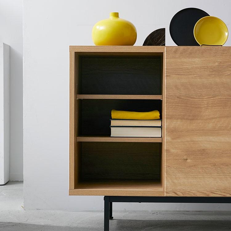 リビングボード おしゃれ キャビネット 収納 収納棚 モダン ナチュラル 国産 日本製 リモート 【CABINETS】 テレワーク 在宅勤務