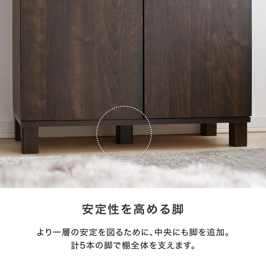 LOWYA サイドボード キャビネット 白家具 ナチュラル 木製 木目 LOWYA サイドボード キャビネット 白家具 ナチュラル 木製 木目