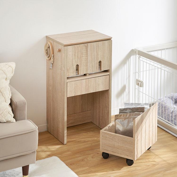 LOWYA（ロウヤ） 犬 犬用品 犬家具 ペット ペット収納 収納棚 ラック