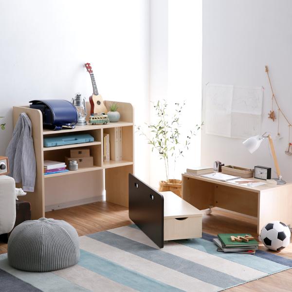 LOWYA（ロウヤ） ランドセルラック おしゃれ 収納 デスク ベンチ 学習