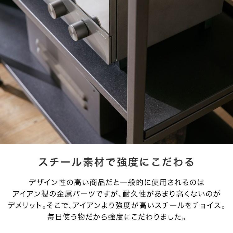 キッチンカウンター キッチンラック スリム キッチン収納 作業台 カウンターテーブル アイランド おしゃれ カウンター 食器棚 対面 ロウヤ LOWYA｜low-ya｜10