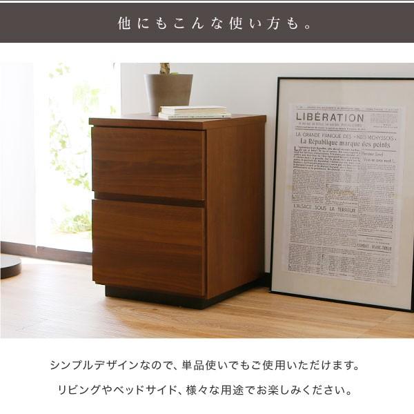 キャビネット サイドキャビネット おしゃれ シンプル サイド ラック 国産 完成品 日本製 ワゴン スチール デスク 引き出し チェスト ロウヤ LOWYA｜low-ya｜05