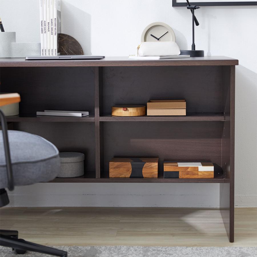 LOWYA（ロウヤ） パソコンデスク ワークデスク 幅110cm 足元収納