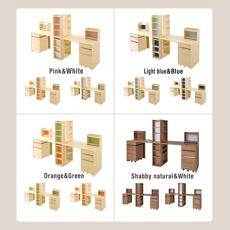 LOWYA（ロウヤ） 学習机 ツインデスク パソコンデスク デスク 机