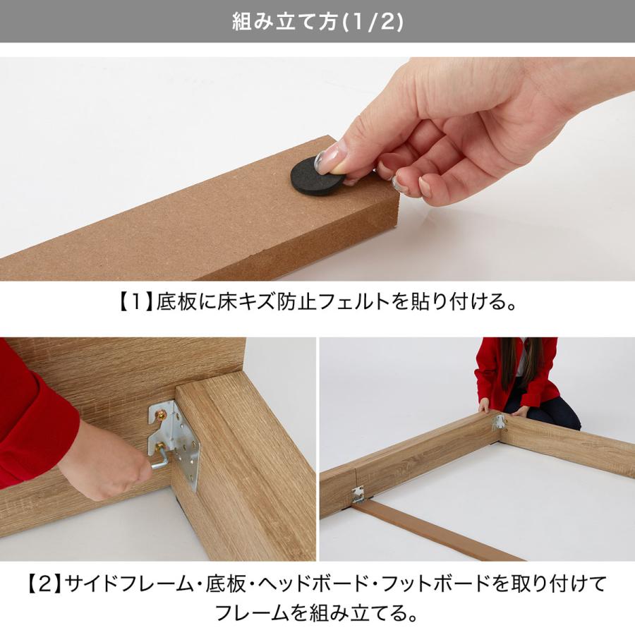 LOWYA ベッド ダブル ダブルベッド フレーム ロータイプ すのこ LOWYA ベッド ダブル ダブルベッド フレーム ロータイプ すのこ