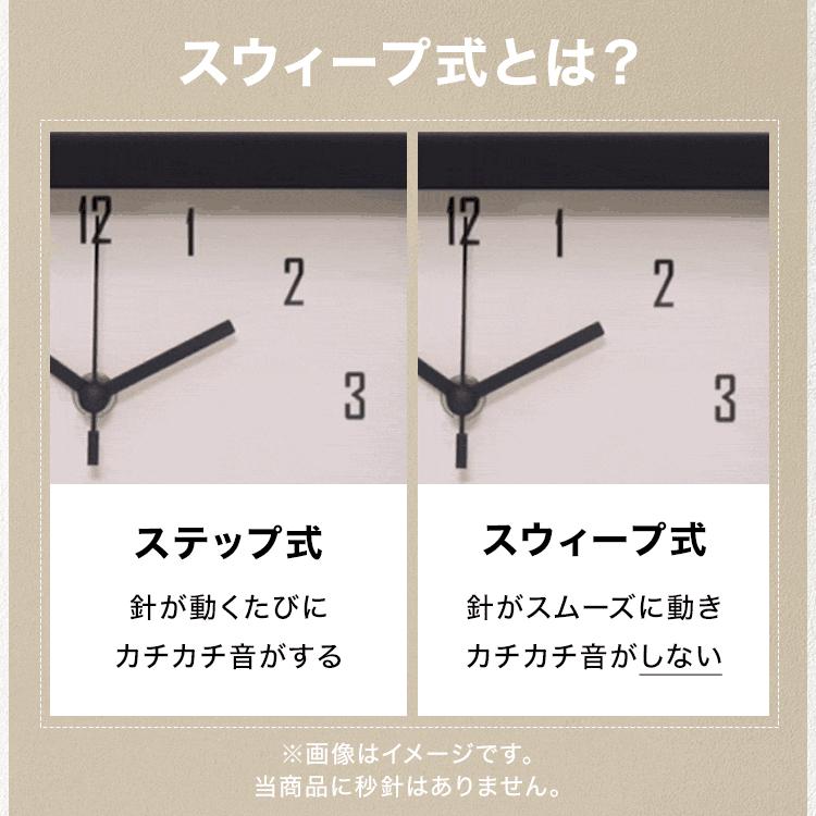 LOWYA（ロウヤ） 壁掛け時計 壁掛け 時計 木製フレーム Mサイズ