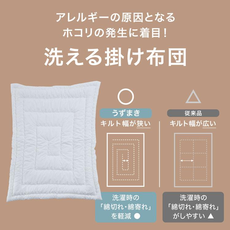 LOWYA（ロウヤ） ベビー布団 セット 日本製 西川 赤ちゃん 洗える 肌に