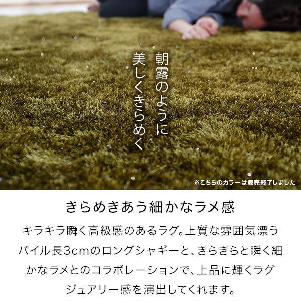 LOWYA ラグ ラグマット カーペット 厚手 滑り止め付 秋 冬