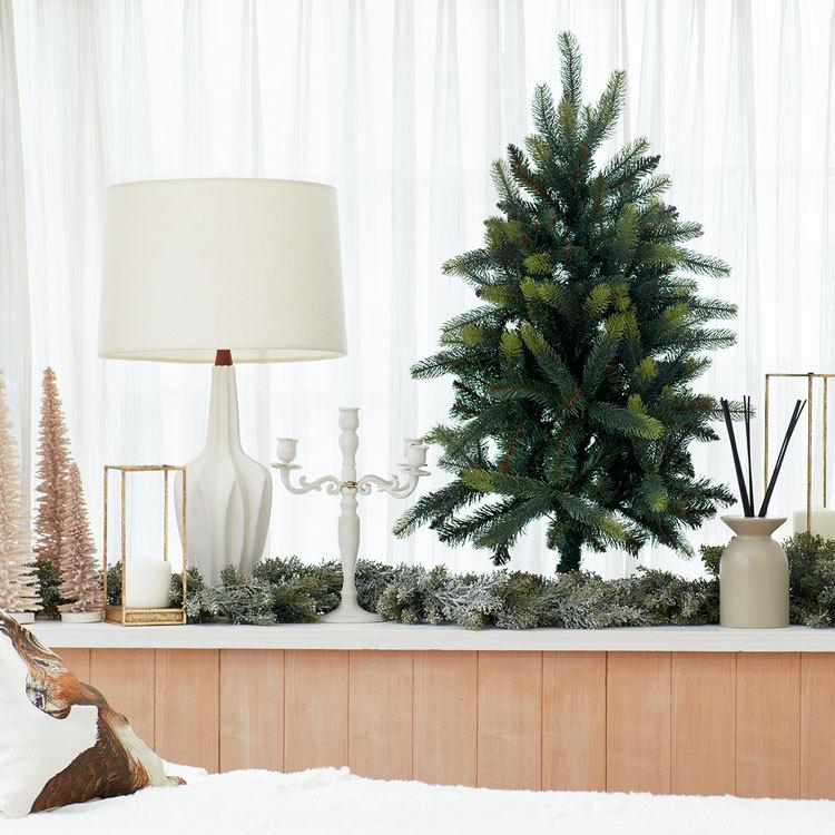 LOWYA（ロウヤ） クリスマスツリー 90cm ヌード おしゃれ ツリー 収納