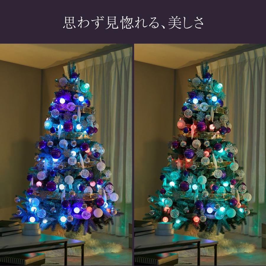 【美品】150cm クリスマスツリー ツリー 電飾 オーナメント LEDライト MODERN DECO クリスマスツリー 150cm おしゃれ 北欧